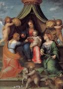 Andrea del Sarto Salin-day Saints mysterious marriage France oil painting artist